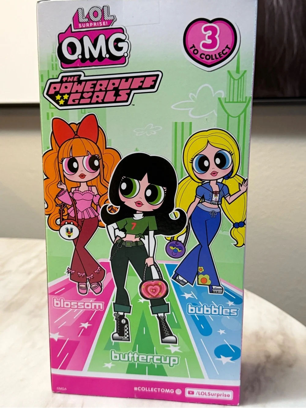 L.O.L. Surprise! O.M.G. Powerpuff Girls Buttercup Fashion Doll Set